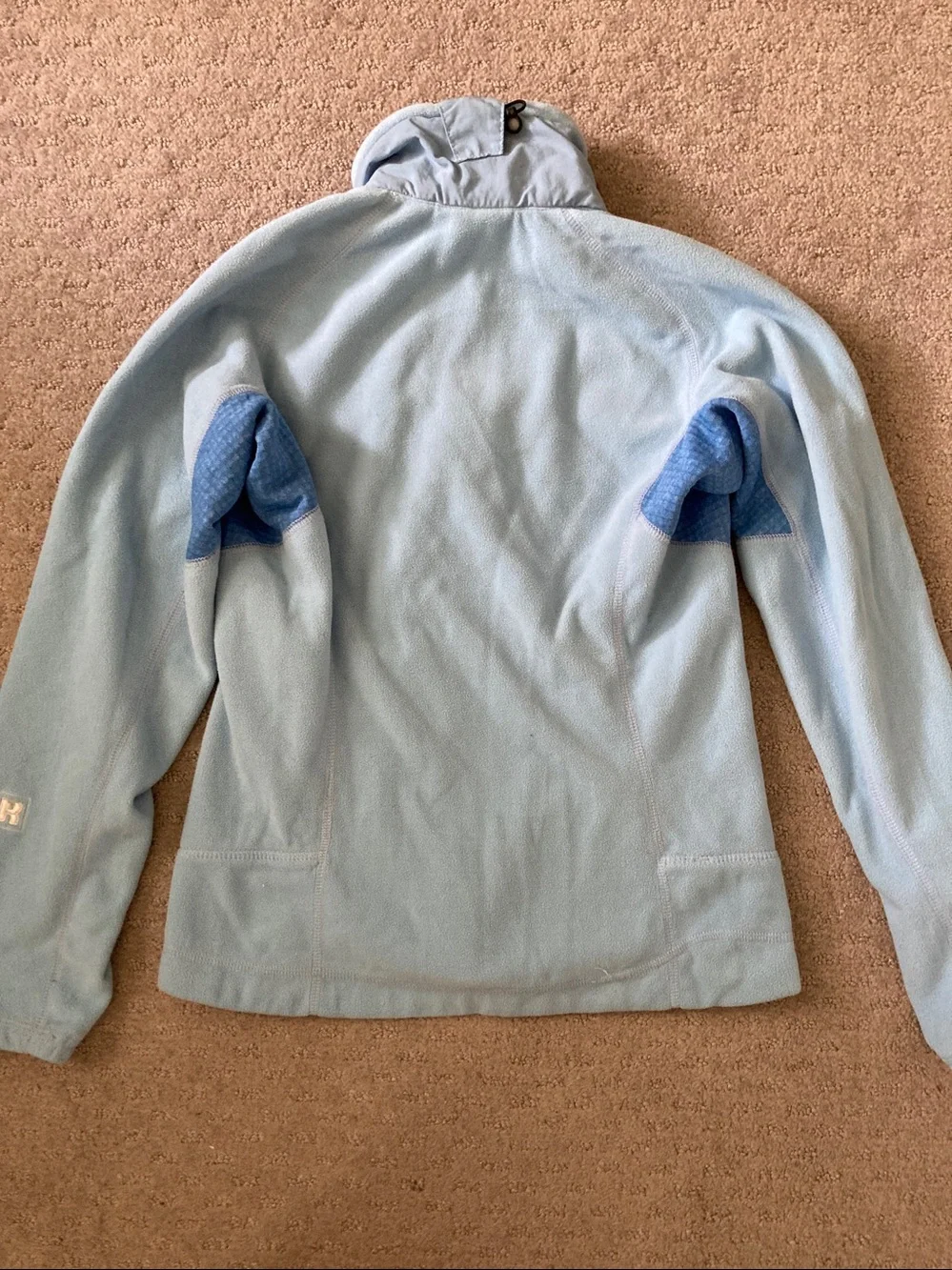 Patagonia lightweight R4 blue fleece jacket, Sz XS.